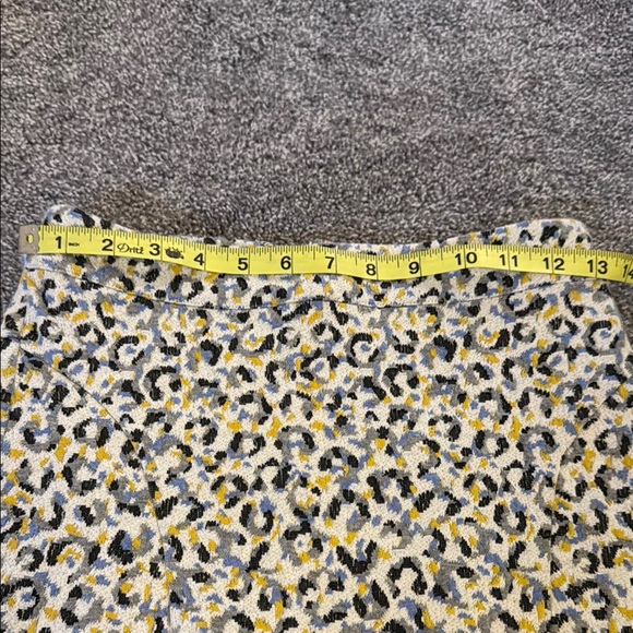 Anthropologie Stylish Leopard Print Skirt - Picture 6 of 7